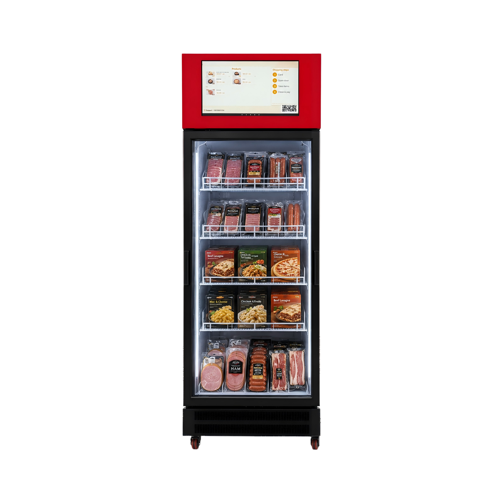 High-Accuracy AI Smart Vending Machine: Next-Gen Grab-and-Go Snack Vending Machine